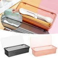thumbnail image 1 of Flatware Cutlery Organizer Tray with Lid Countertop Storage Box for Forks Knives Spoons Chopsticks Kitchen Utensil Holder , Kitecy Flatware Organizer Tray, 1 of 7