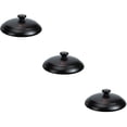 thumbnail image 1 of Claypot Rice Casserole Lid 3 PCS Stewing Ceramic Braised Chicken Dish Cookware Stove Accessories Enamelware Ceramics, 1 of 6