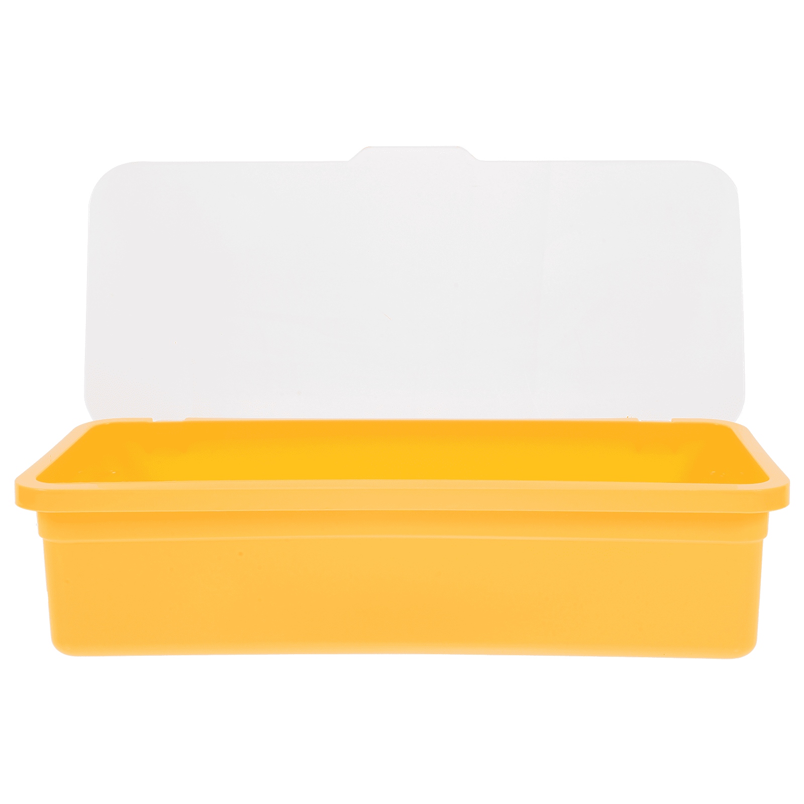 Flatware Plastic Tray with Lid Kitchen Countertop Cutlery Utensil