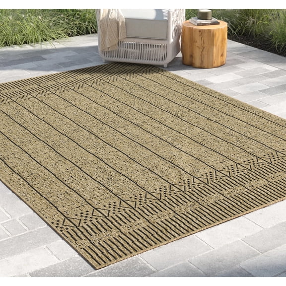 Flatweave Construction, Stain-Resistant - Great for Under Furniture Indoors