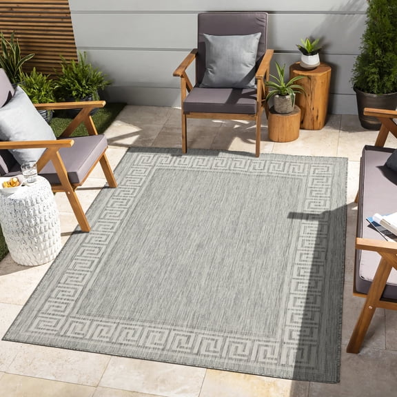 Flatweave Rug for Entryways - Easy to Clean and Maintain