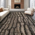 thumbnail image 1 of ODIKA 4'x6' Machine Washable Non-Slip Area Rug, Bark Gripper Included High Traffic Rug, Gray, 86044, 1 of 7