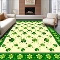 thumbnail image 1 of ODIKA 8'x10' Machine Washable Non-Slip Area Rug, Lively Green Nature Theme High Traffic Rug, Green, 35254, 1 of 7