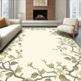 thumbnail image 1 of ODIKA 4'x6' Machine Washable Non-Slip Area Rug, Pile with Non Skid Backing High Traffic Rug, Beige, 44048, 1 of 7