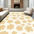 thumbnail image 1 of ODIKA 2'x3' Machine Washable Non-Slip Area Rug, Naturalistic Spotted Motif with Flowing Spot Clusters High Traffic Rug, Beige, 298854, 1 of 7