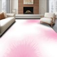 thumbnail image 1 of ODIKA 6'x6' Machine Washable Non-Slip Area Rug, Ombre Accent High Traffic Rug, Pink, 393231, 1 of 7