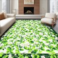 thumbnail image 1 of ODIKA 5'x7' Machine Washable Non-Slip Area Rug, Verdant Vines Floral for Hallway & High Traffic Rug, Green, 57141, 1 of 7