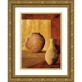 thumbnail image 1 of Flaud, Beatriz 14x18 Gold Ornate Wood Framed with Double Matting Museum Art Print Titled - Terra cotta II, 1 of 4