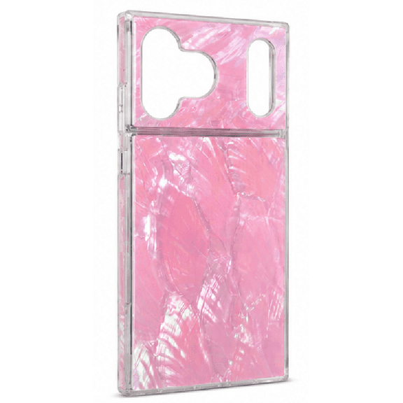 Flaunt Official Square Protective Case For iPhone 17 Pro Max MagSafe Pink Pearl
