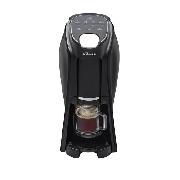Flavia Aroma Brewer - Coffee Machine, Makes Coffee, Lattes, Tea, and other Hot or Iced Beverages with Single-Serve Freshpacks, Multiple Brew Sizes, Black