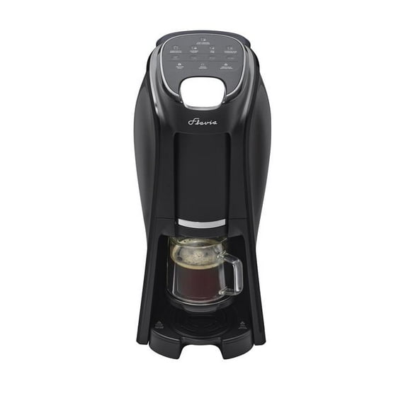 Flavia Aroma Brewer - Coffee Machine, Makes Coffee, Lattes, Tea, and other Hot or Iced Beverages with Single-Serve Freshpacks, Multiple Brew Sizes, Black