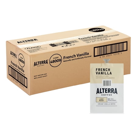 Flavia Freshpack Freshpack Alterra French Vanilla Coffee - Compatible with Flavia Barista, FLAVIA Creation 600, Flavia Creation 500, Flavia Creation 200, Flavia Creation 150, Flavia Creation 300, Flav