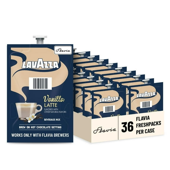 Flavia Lavazza Vanilla Latte Freshpacks works only with Flavia Brewers (Case of 36)
