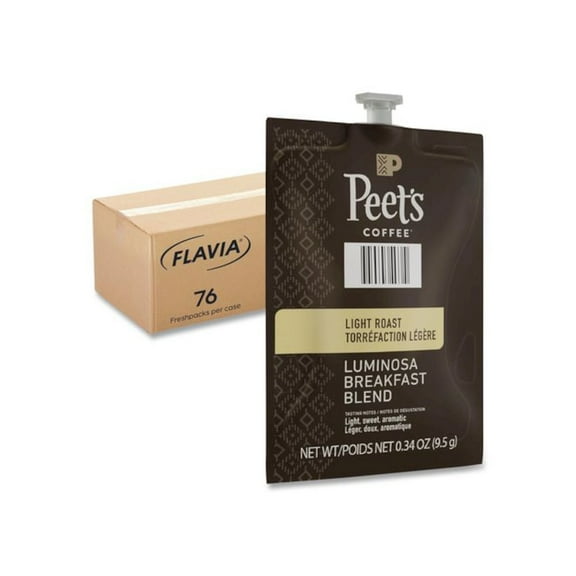 Flavia Peet's Coffee Colombia Luminosa, Breakfast Blend, 76/Carton