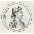 thumbnail image 1 of Flavius Honorius 384 - 423 Roman Emperor From The Book Crabbs Historical Dictionary Published 1825 Print, 1 of 1