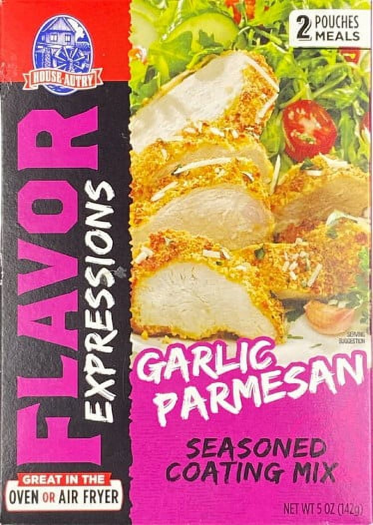 Flavor Expressions Garlic Parmesan Seasoned Coating Mix