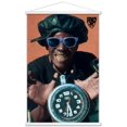 thumbnail image 1 of Flavor Flav - Clock Wall Poster with Magnetic Frame, 22.375" x 34", 1 of 5