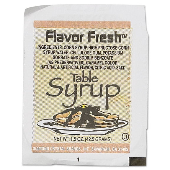 Flavor Fresh Syrup, 1.5 Oz Cups, 100/box