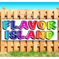 thumbnail image 1 of Flavor Island 13 oz Vinyl Banner With Metal Grommets, 1 of 4