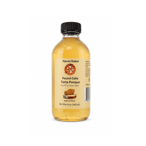 Flavor Pound Cake/Torta Ponque 8 oz, Special for Baking
