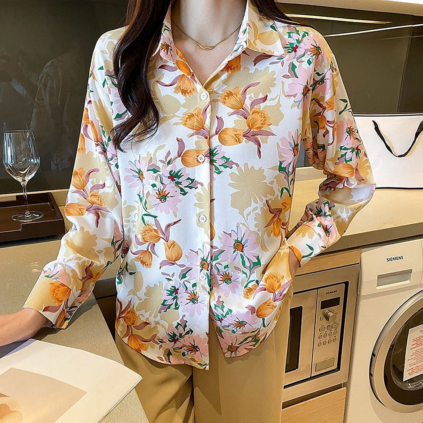 TULIP SATIN SHIRT