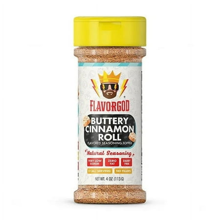 FlavorGod Buttery Cinnamon Roll Topper