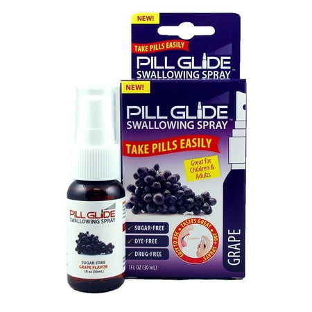 FlavorX Pill Glide Swallowing Spray, 1 oz