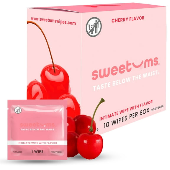 Cherry Flavored Intimate Wipes