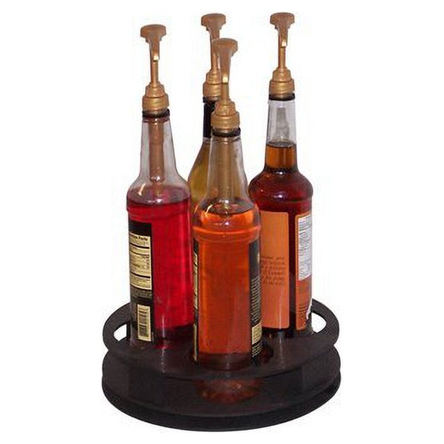 Flavored Syrup Lazy Susan AJB SR 410. Great for Coffee Flavors, Snow