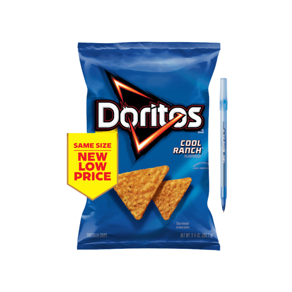 Flavored Tortilla Chips, Cool Ranch 9.25 oz