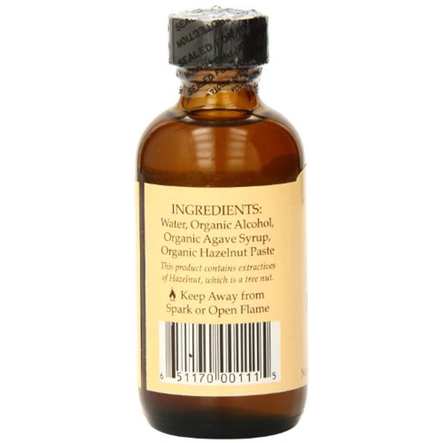 Organic Extract, Hazelnut, 2 Ounce