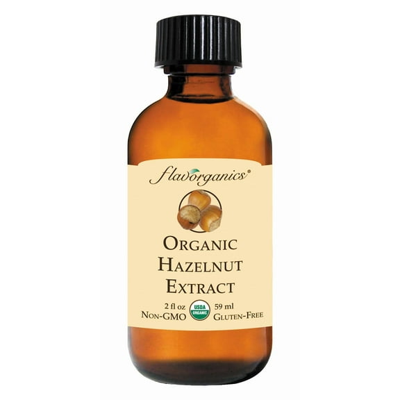Flavorganics Organic Extract, Hazelnut, GGA1 2 Ounce