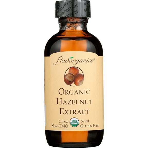 Flavorganics Flavor Organics Hazelnut Extract 2 Ounce