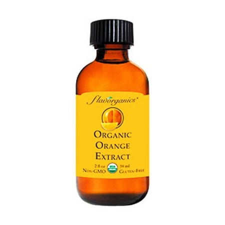 Flavorganics Organic Orange Extract -- 2 fl oz ( Multi-Pack)