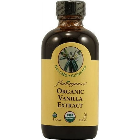 Flavorganics Vanilla Extract, 4 Ounce