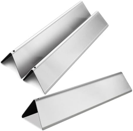 Flavorizer Bar Ersatz Für Weber Spirit 200 Serie – 3-tlg. Edelstahl-Heizplatten, Rostfrei & Einfach Einbauen