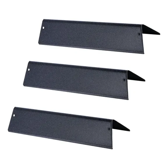Flavorizer Bars, 15 in Grill Replacement Part, for Weber Spirit I & II 200 Series Grills, Including Spirit ll E-210, ll E-220, ll S-210, E-210, S-210, Porcelain-enameled Steel Heat Plate, 3 Pack
