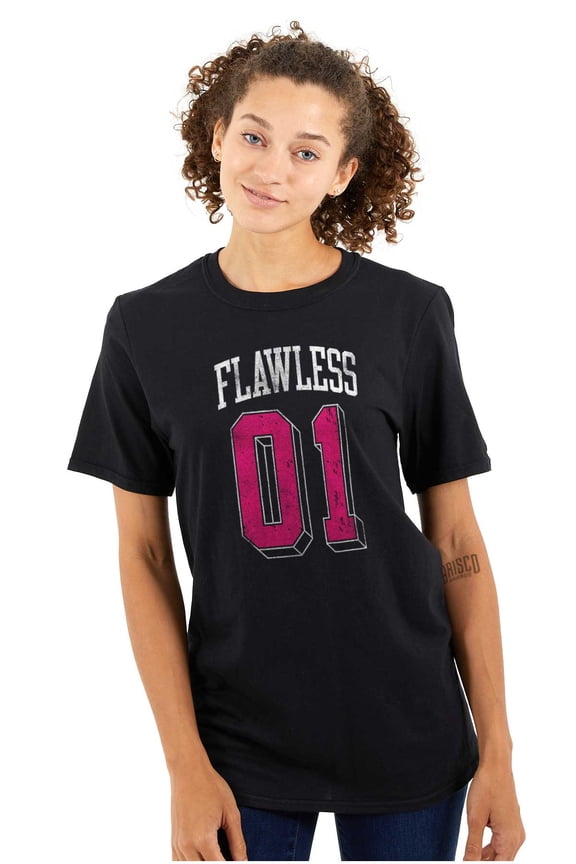 Flawless Cute Athletic Sporty Jersey Women's Graphic T Shirt Tees Brisco Brands M