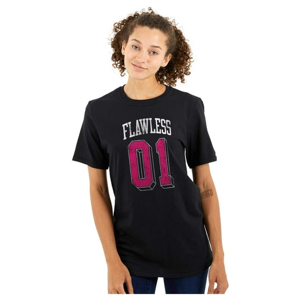 Flawless Cute Athletic Sporty Jersey Women's Graphic T Shirt Tees Brisco Brands S