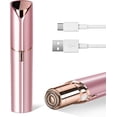 thumbnail image 1 of Flawless Facial Hair Remover for Women Painless Face Shaver -Mini Remover, Electric Razor Portable Bikini Epilator Lips, Chin, Armpit, Peach Fuzz, Fingers, 1 of 6