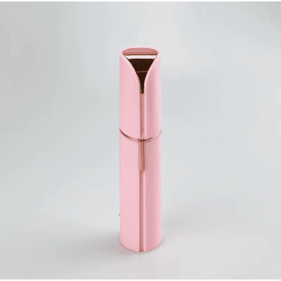 Flawless Facial Hair Remover for Women, Pink Portable Electric Face Razor, Hypoallergenic Painless Instant Hair Removal for Facial Peach Fuzz, Lips, Chin and Cheeks