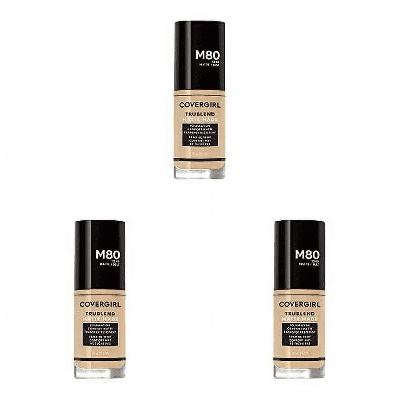 Flawless Finish Guaranteed: Covergirl Trublend Matte Made Liquid Foundation Trio in Captivating Caramel Beige