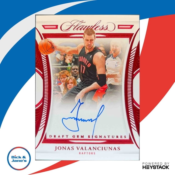 Flawless Jonas Valanciunas #DGS-JVT Draft Gem Signatures Ruby
