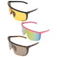 thumbnail image 1 of Flawless Oversized Super Shield Mirrored Lens Sunglasses, 1 of 15