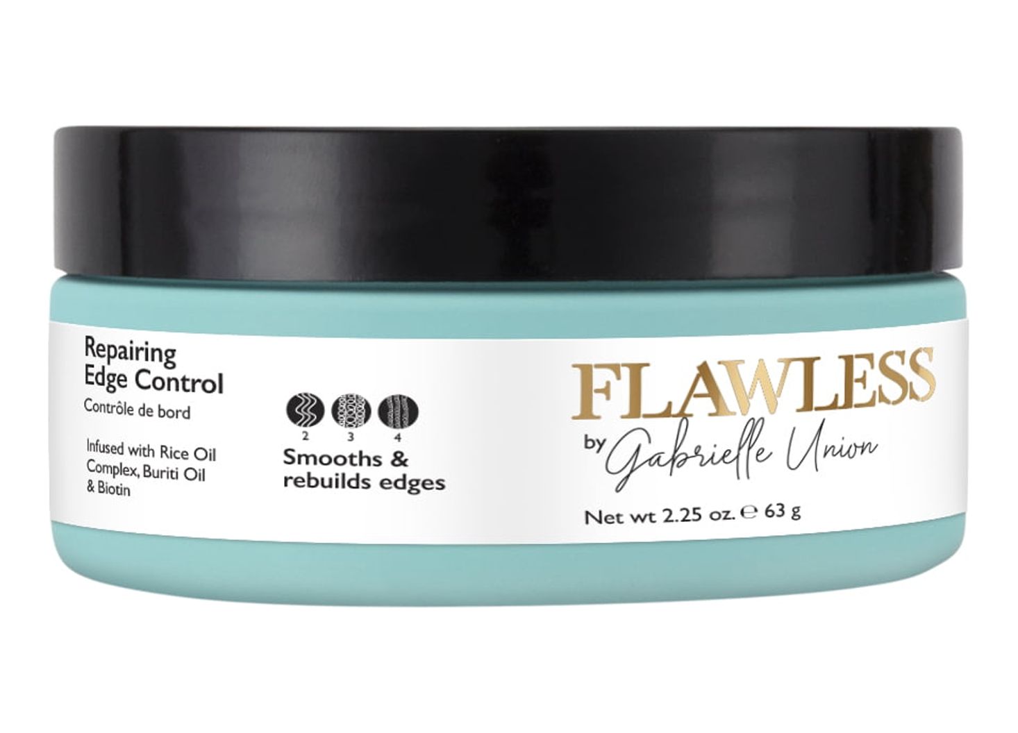 Flawless by Gabrielle Union Edge Control Hair Styling Cream, 2.25 OZ - image 1 of 7