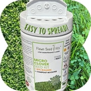 Flawn Seed Kits Micro Clover Plant Growing Kits with Low Maintenance Ground Cover Kid and Pet Friendly