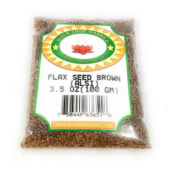 Flax Seed Brown(alsi) 3 LB Spice By BulkShopMarket