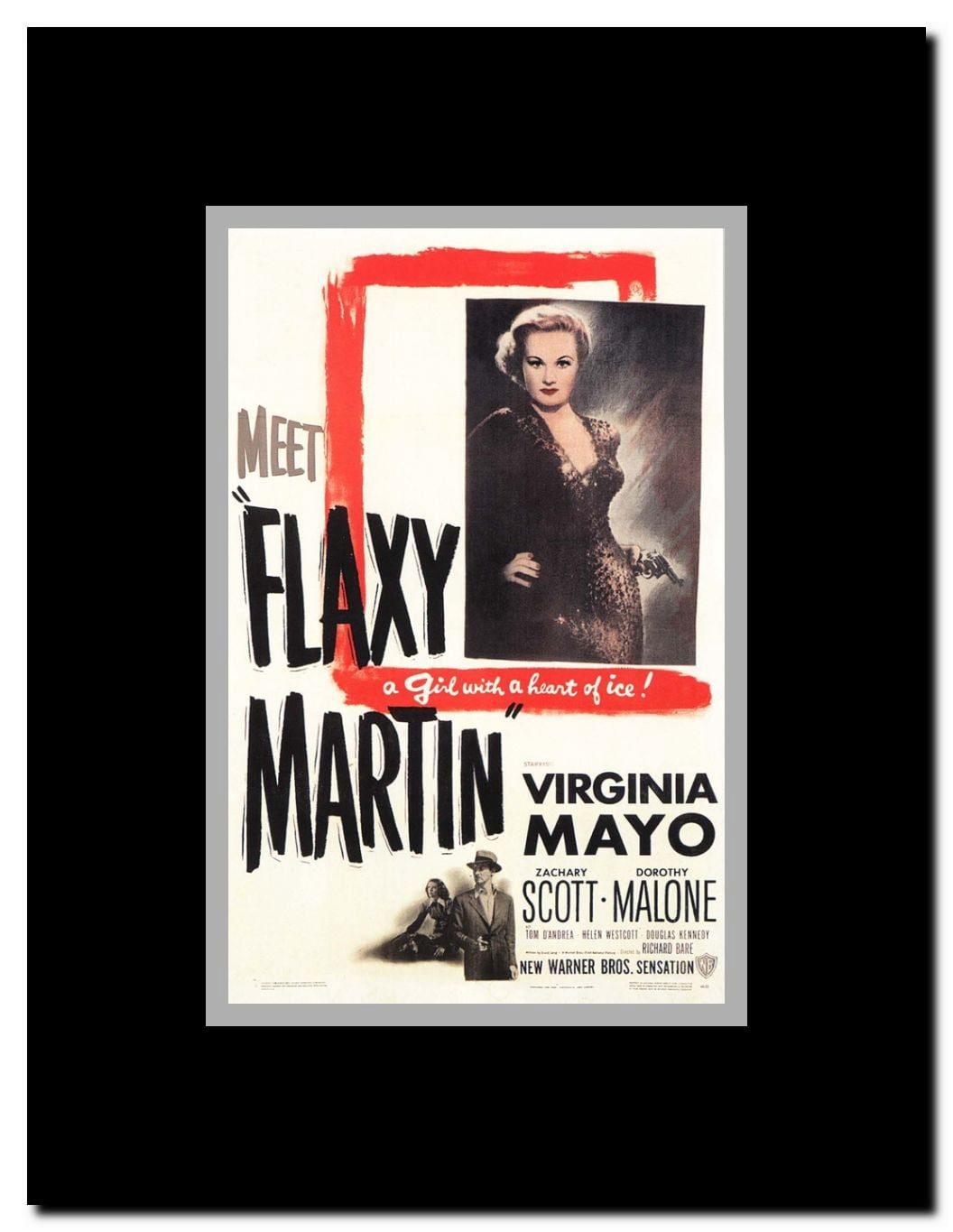 Flaxy Martin Framed Movie Poster