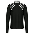 thumbnail image 1 of Fldy Kids Girls Figure Skating Jackets Athletic Jacket Sweatshirts Ice Skating Gym Training Tops Silver 14, 1 of 5