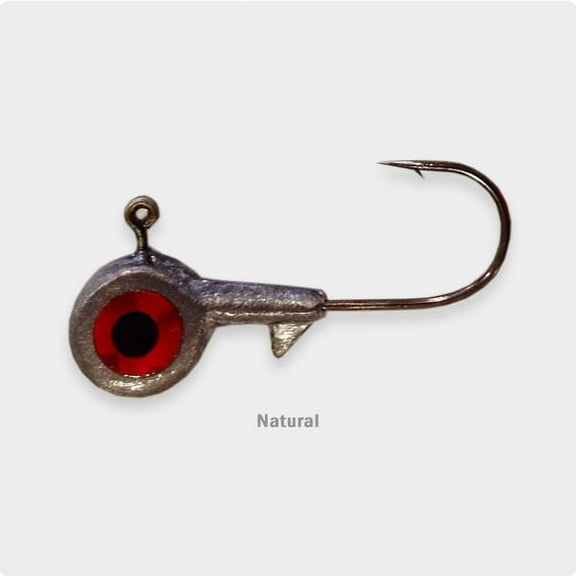 Fle Fly Big Eye Jig Head 1/16oz Natural